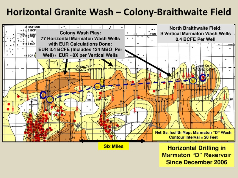 Horizontal Drilling of Deep Granite Wash Reservoirs – Fall River Exploration LLC – slide 53