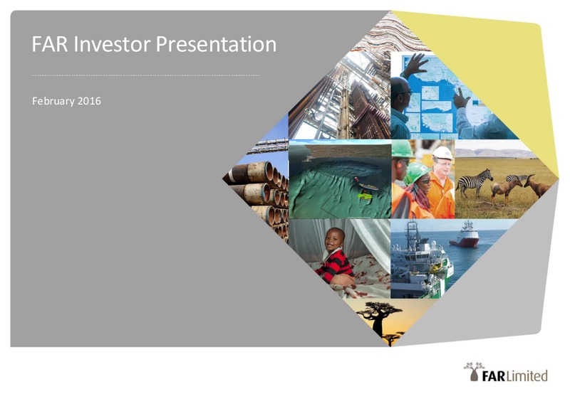 February 2016 Investor Presentation – Far Limited – slide 1