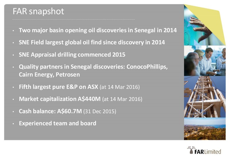 March 2015 Investor Presentation – Far Limited – slide 2
