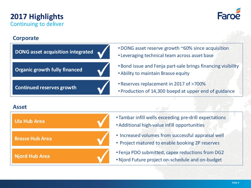 Analyst Presentation – Faroe Petroleum – slide 3