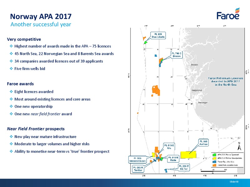 Analyst Presentation – Faroe Petroleum – slide 47
