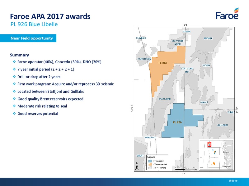 Analyst Presentation – Faroe Petroleum – slide 48