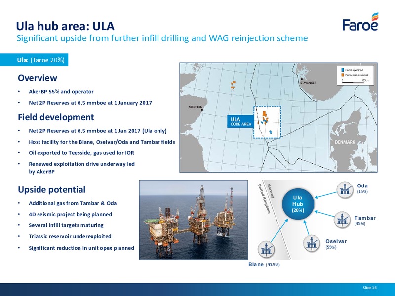July 2017 Corporate Presentation – Faroe Petroleum – slide 15