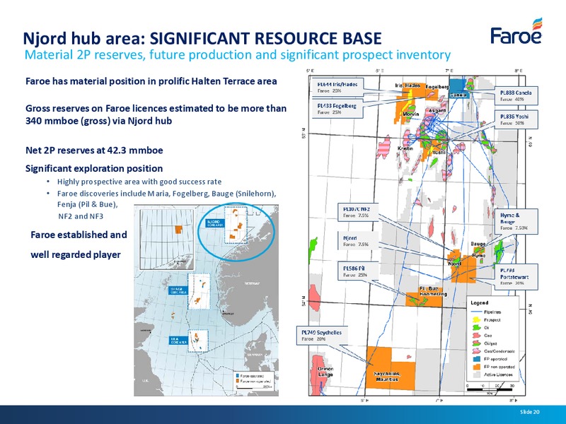 July 2017 Corporate Presentation – Faroe Petroleum – slide 19