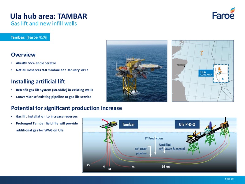 July 2017 Corporate Presentation – Faroe Petroleum – slide 17