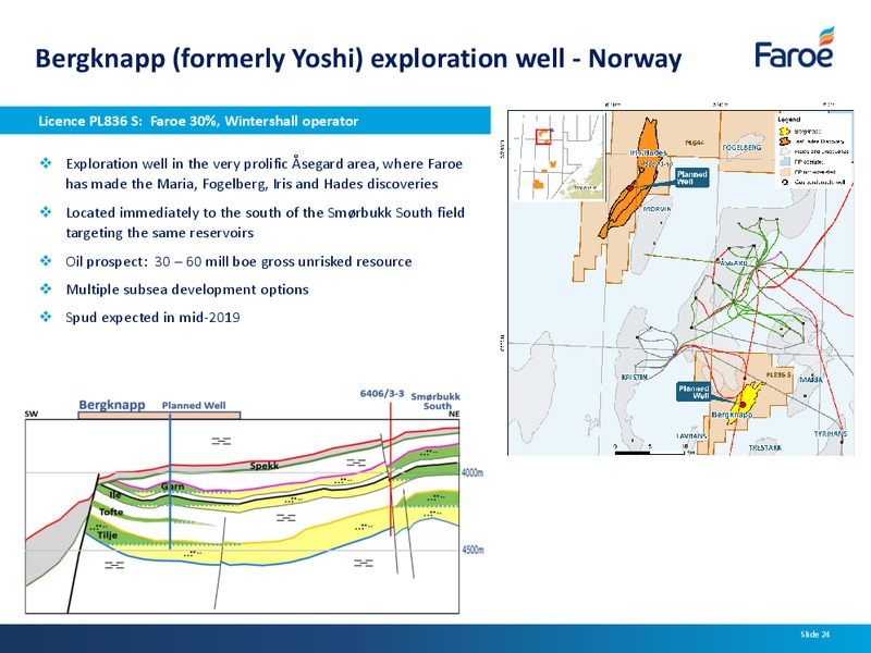 Interim Results – Faroe Petroleum – slide 23