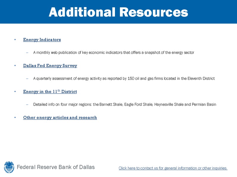 November 2018 Energy Update – Federal Reserve Bank of Dallas – slide 35