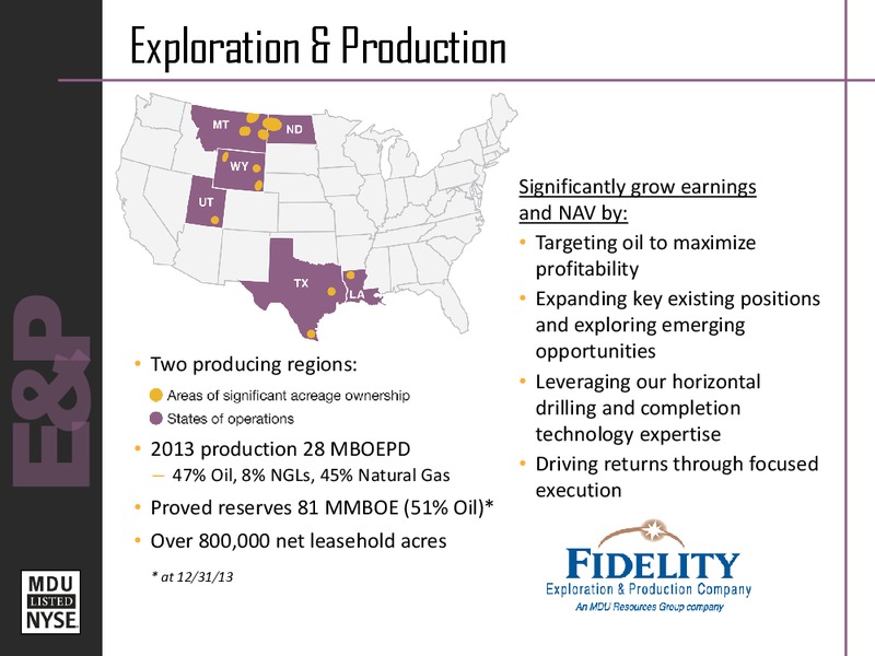 Fidelity Exploration And Production – Fidelity Exploration & Production – slide 2