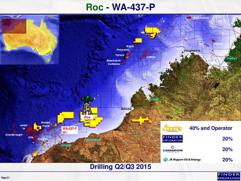 February 2015 Corporate Overview – Finder Exploration Corp – slide 21