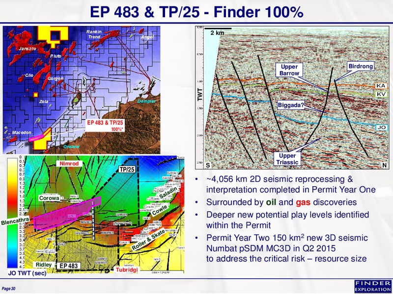 February 2015 Corporate Overview – Finder Exploration Corp – slide 30