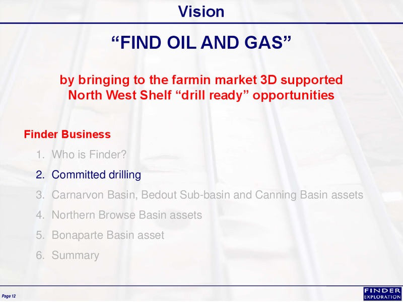 March 2014 Corporate Overview – Finder Exploration Corp – slide 12