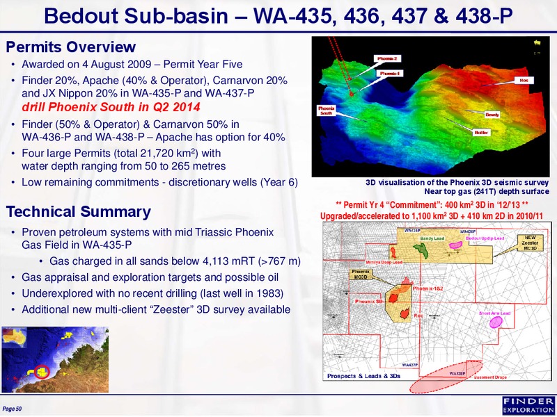 March 2014 Corporate Overview – Finder Exploration Corp – slide 50