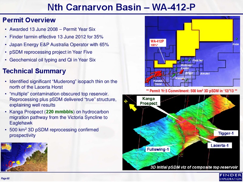 March 2014 Corporate Overview – Finder Exploration Corp – slide 60