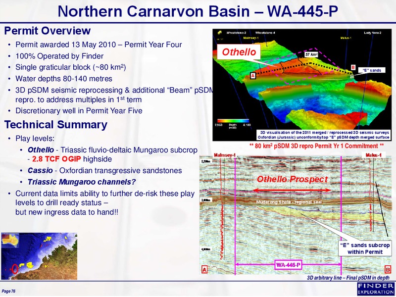 March 2014 Corporate Overview – Finder Exploration Corp – slide 76