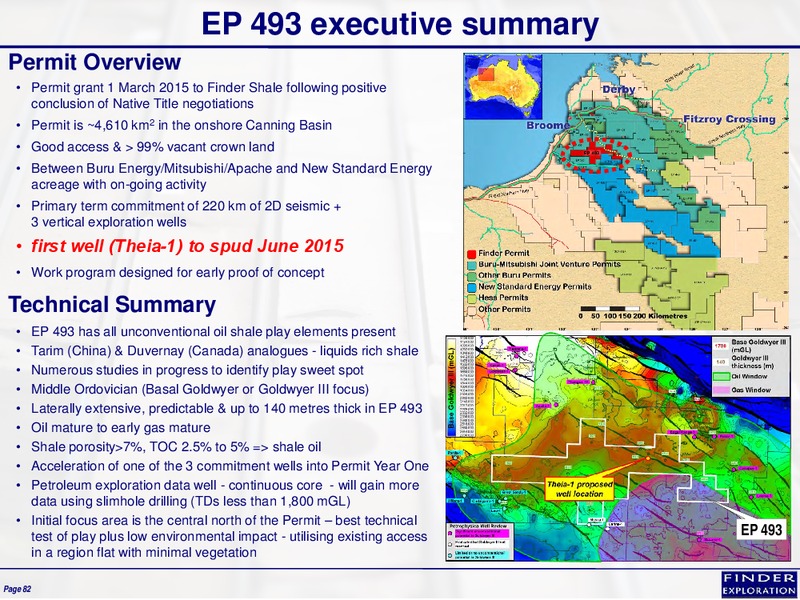 March 2015 Corporate Overview – Finder Exploration Corp – slide 81