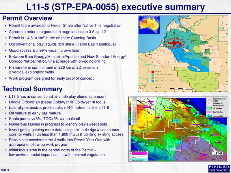 June 2014 Corporate Overview – Finder Exploration Corp – slide 74