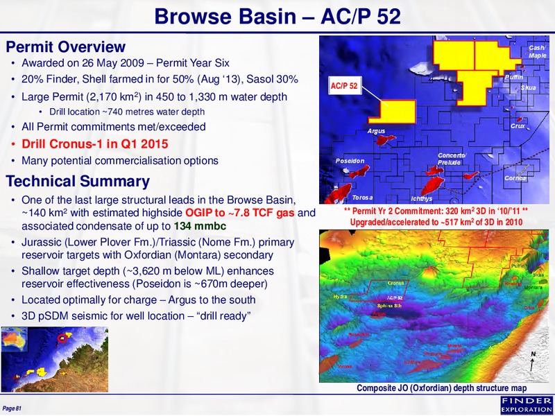 June 2014 Corporate Overview – Finder Exploration Corp – slide 81