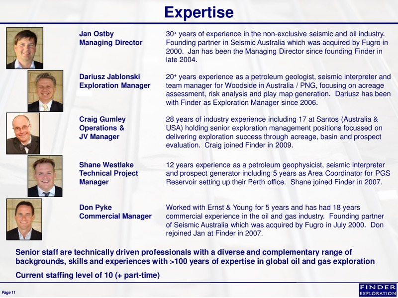 August 2013 Corporate Overview – Finder Exploration Corp – slide 11