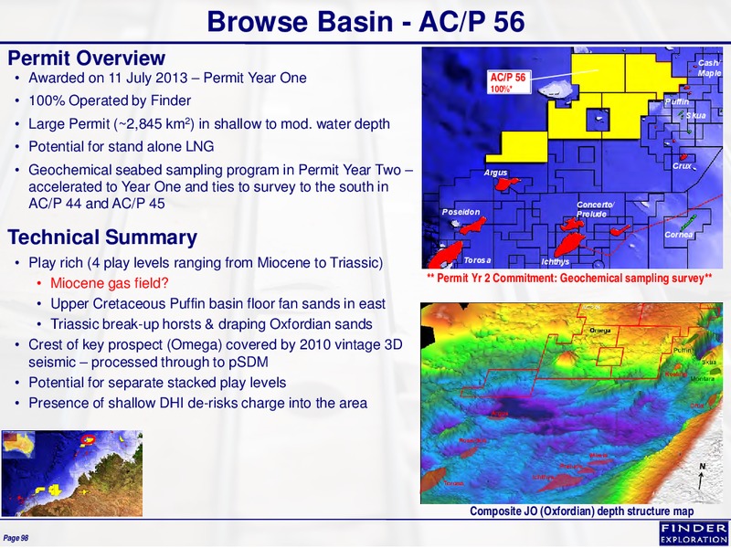 August 2013 Corporate Overview – Finder Exploration Corp – slide 97