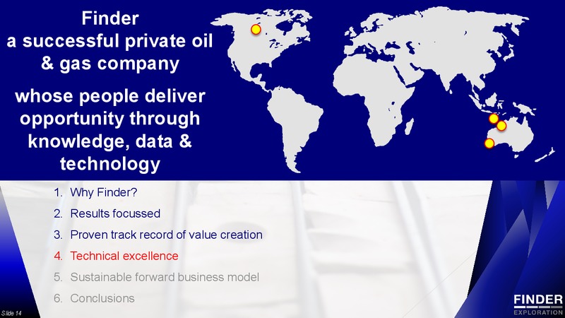 April 2016 Corporate Presentation – Finder Exploration Corp – slide 14