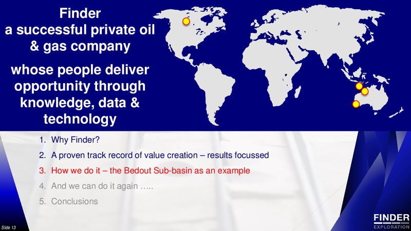 June 2016 Corporate Presenation – Finder Exploration Corp – slide 13
