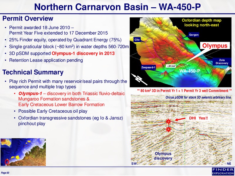 August 2015 Investor Presentation – Finder Exploration Corp – slide 49