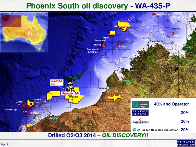 September 2015 Investor Presentation – Finder Exploration Corp – slide 16