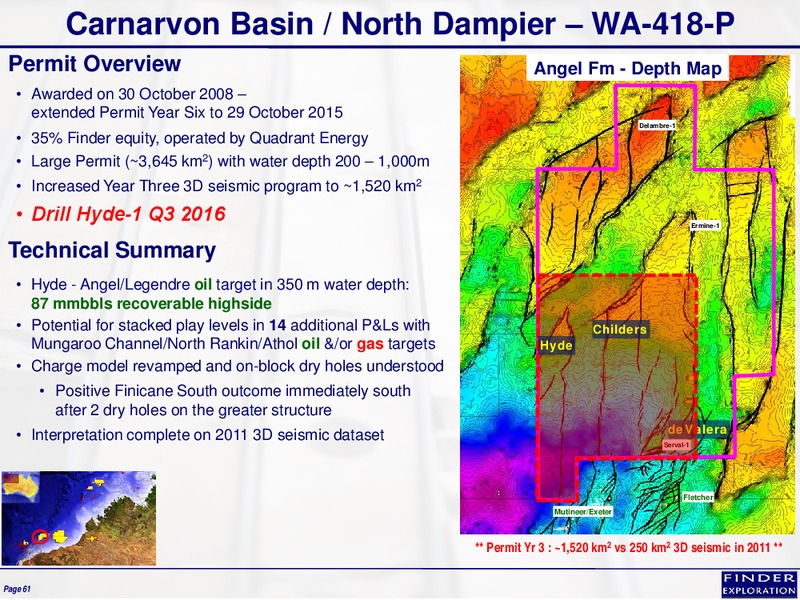September 2015 Investor Presentation – Finder Exploration Corp – slide 61