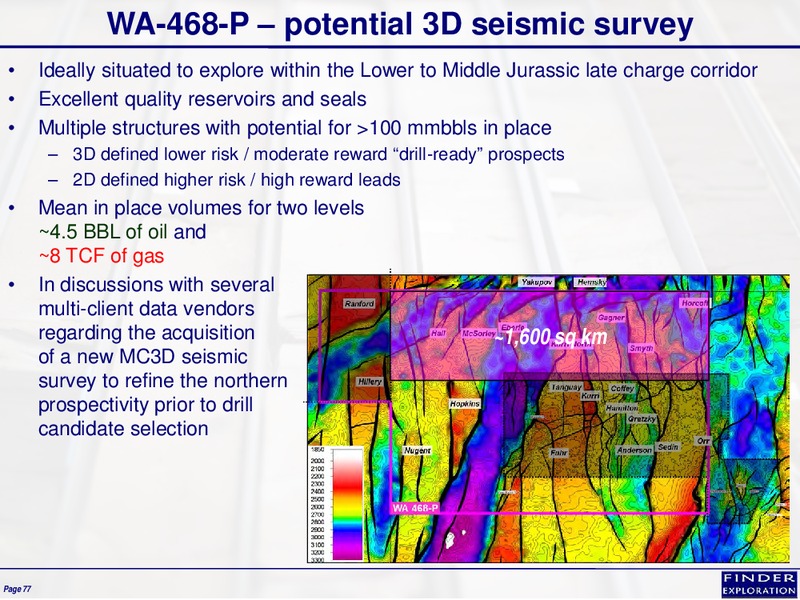 September 2015 Investor Presentation – Finder Exploration Corp – slide 77
