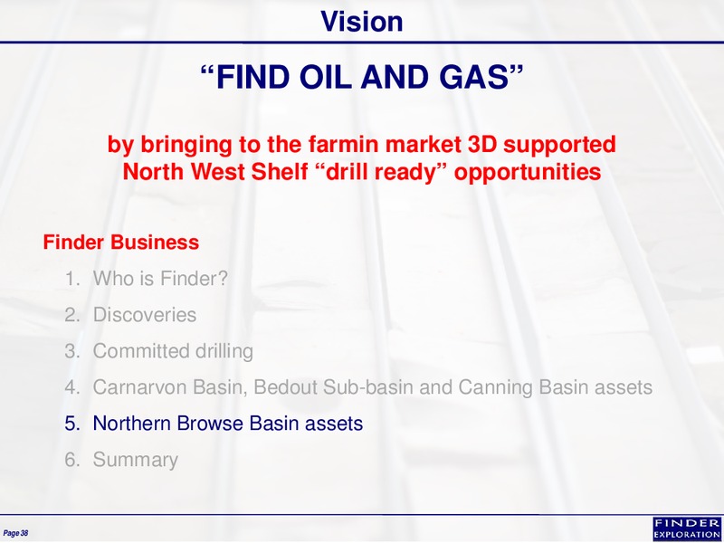 November 2015 Corporate Overview – Finder Exploration Corp – slide 37