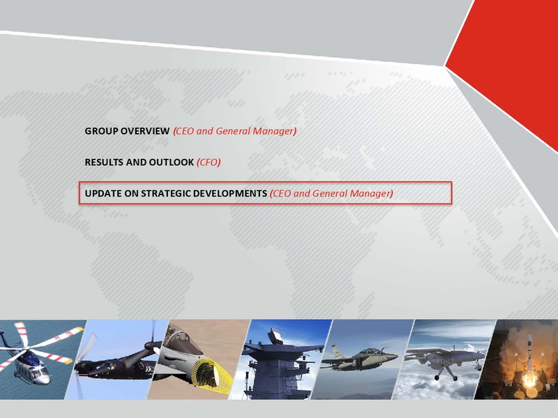 H1 and Q2 2015 Results – Finmeccanica – slide 17