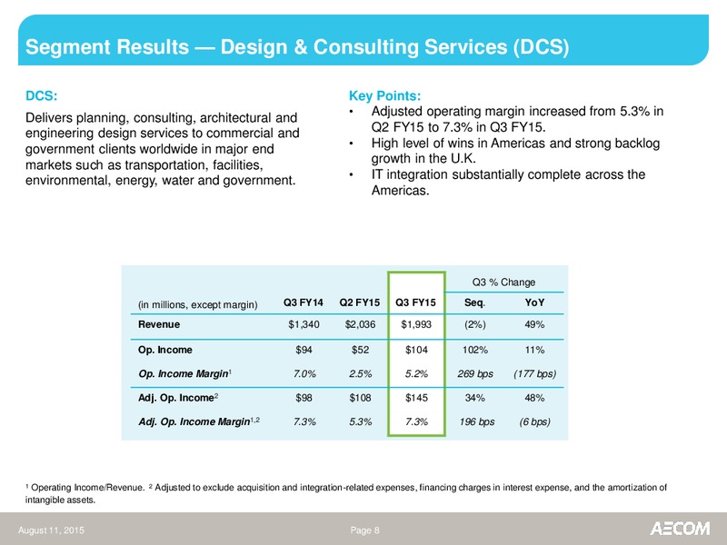 Q3 2015 Earnings Call – Flint Energy Services – slide 7