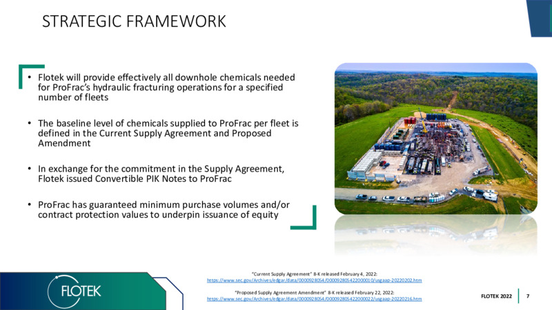 ProFrac Partnership and Supply Agreement – Flotek Industries Inc. – slide 6