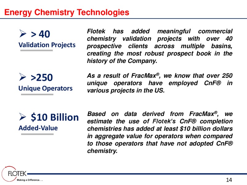 EnerCom The Oil and Gas Conference – Flotek Industries Inc. – slide 13