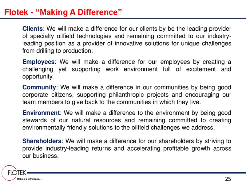Barclays Capital CEO Energy Power Conference – Flotek Industries Inc. – slide 24