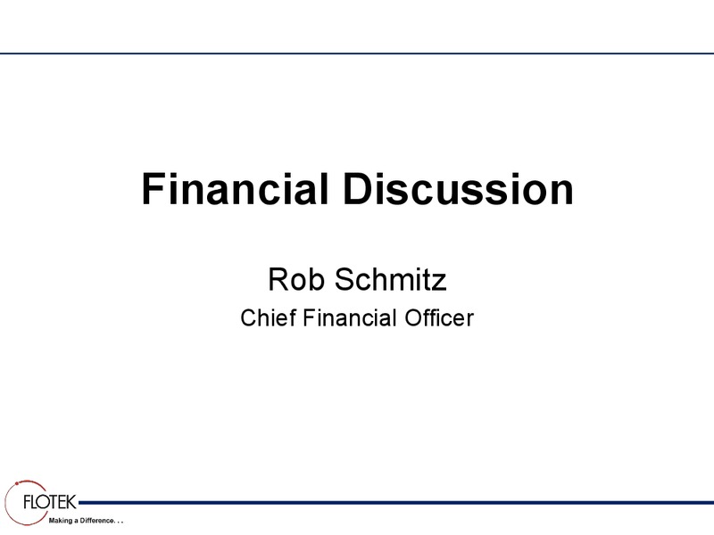Investor Day Part II – Flotek Industries Inc. – slide 85