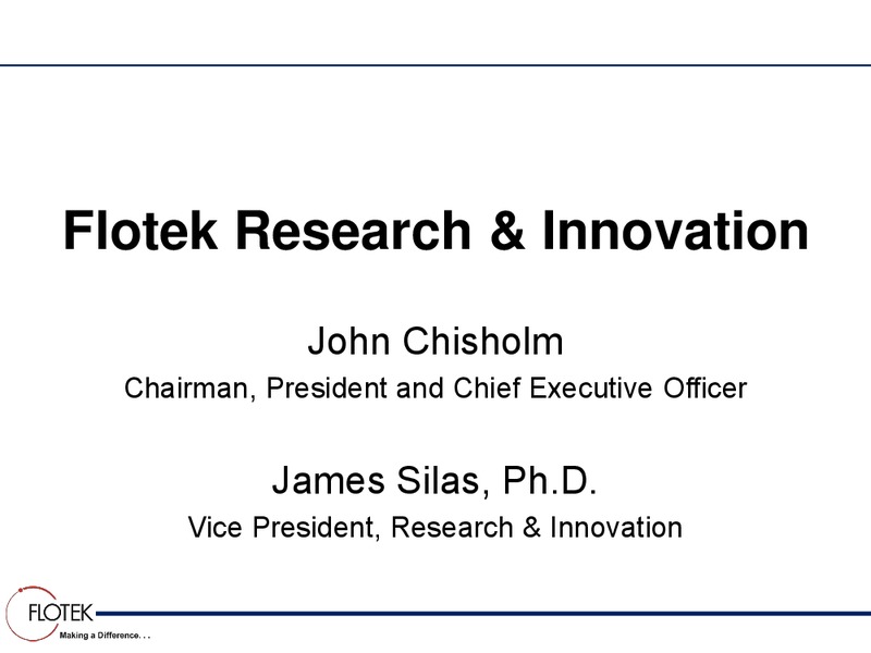 Investor Day Part I – Flotek Industries Inc. – slide 11
