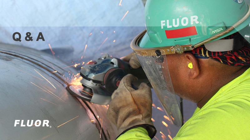 3Q INVESTOR OVERVIEW – Fluor Corporation – slide 17