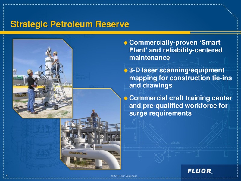 INVESTOR DAY 2014 – Fluor Corporation – slide 42