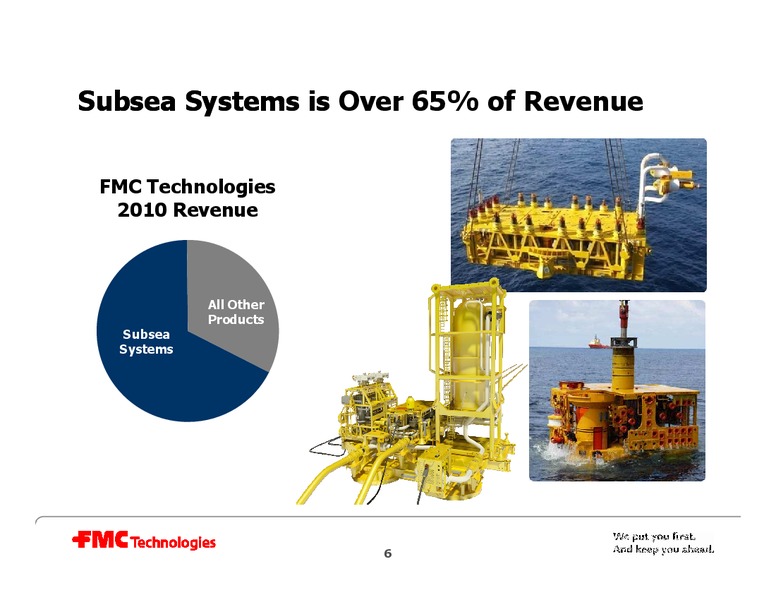 32ND ANNUAL INSTITUTIONAL INVESTORS CONFERENCE – Fmc Technologies, Inc. – slide 6