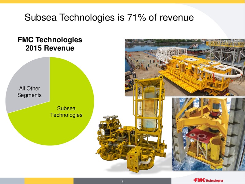Overview First Quarter 2016 – Fmc Technologies, Inc. – slide 6