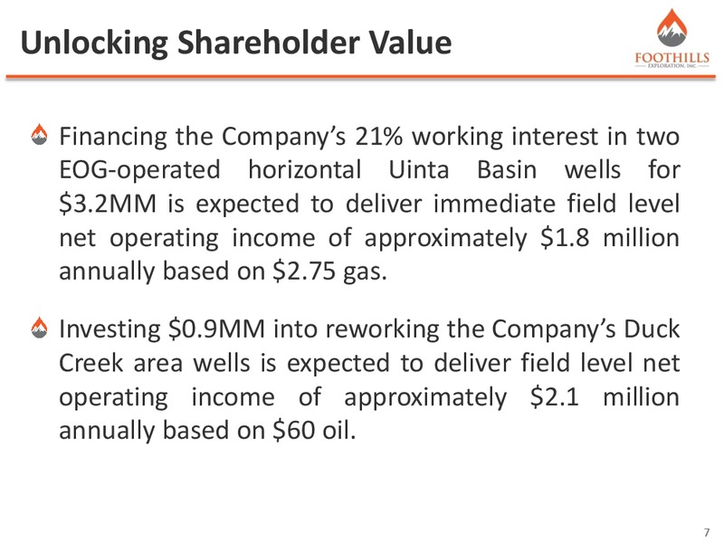 MicroCap Conference – Foothills Exploration Inc. – slide 6