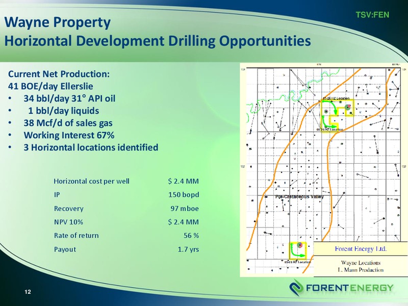 Corporate Fact Sheet – Forent Energy Ltd. – slide 14