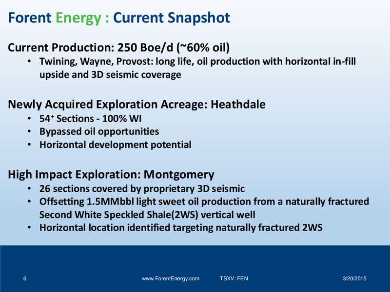 INVESTOR PRESENTATION – Forent Energy Ltd. – slide 5