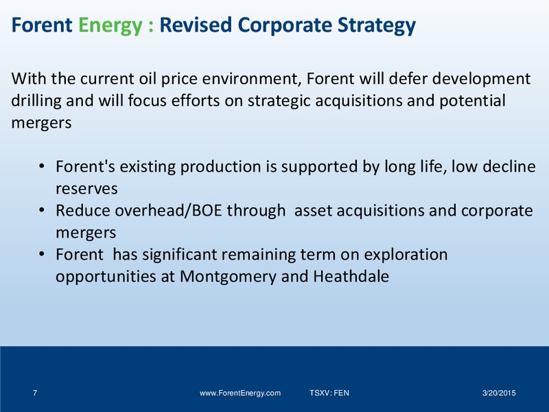 INVESTOR PRESENTATION – Forent Energy Ltd. – slide 6