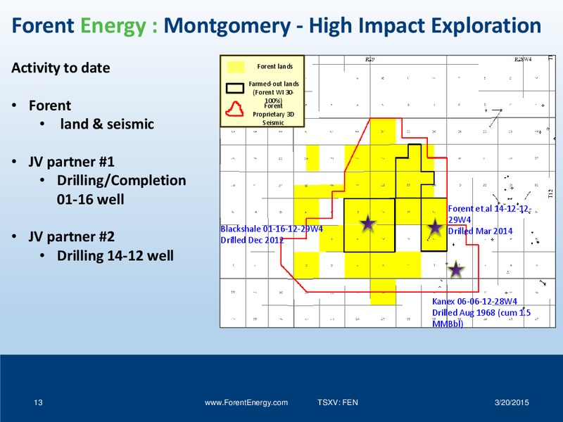INVESTOR PRESENTATION – Forent Energy Ltd. – slide 12