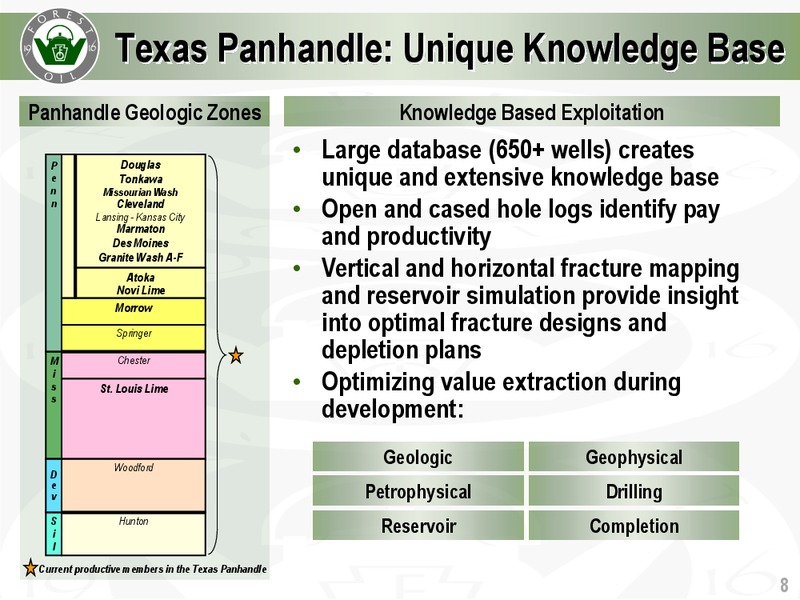 BMO CAPITAL MARKETS 9TH ANNUAL UNCONVENTIONAL RESOURCE CONFERENCE – Forest Oil Corp. – slide 8