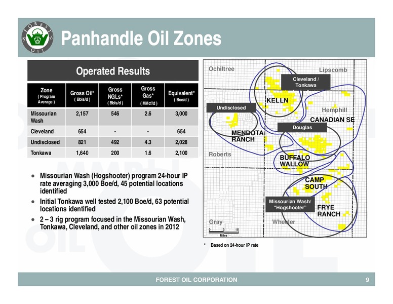 Baird 2012 Growth Stock Conferenc – Forest Oil Corp. – slide 10
