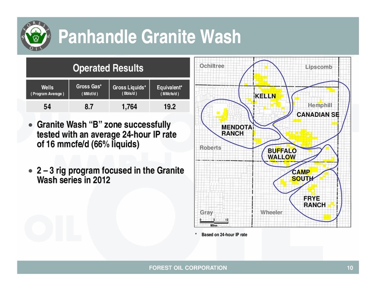 Baird 2012 Growth Stock Conferenc – Forest Oil Corp. – slide 11