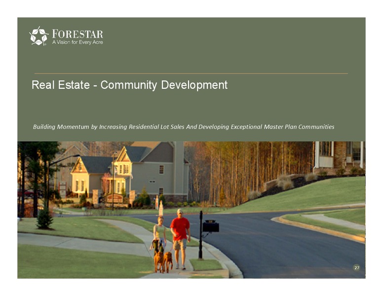 June 2012 Investor Presentation – Forestar Group Inc. – slide 26
